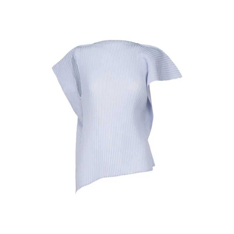 ISSEY MIYAKE T Shirt Women's Black Nigella Blue-0