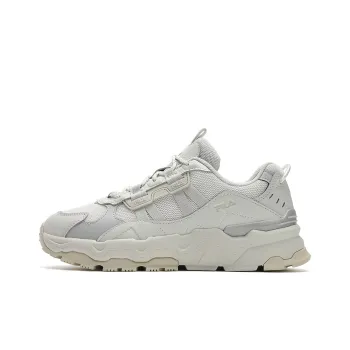 FILA Trek 1S Baby's Breath Low Top Casual Shoes Women's White Gray