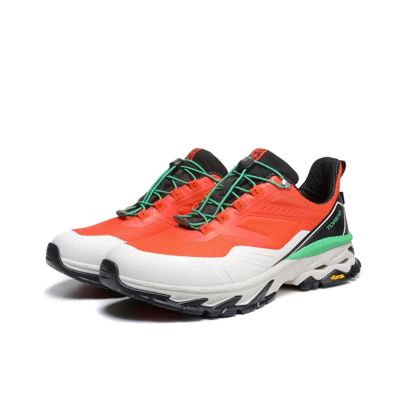 TOREAD Slip Resistant Waterproof Low Top Hiking Shoes Men's-2