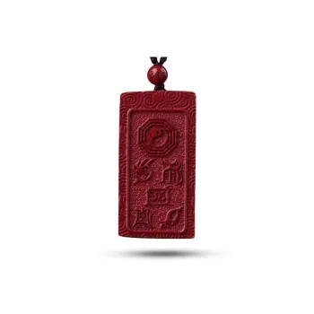 Dora Skewers Cinnabar Pendants Unisex
