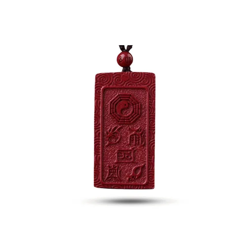 Dora Skewers Cinnabar Pendants Unisex-0