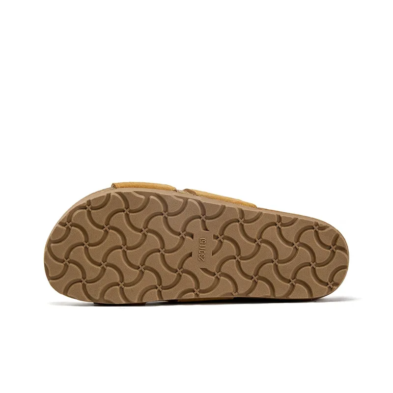 La Chapelle Abrasion Resistant Slide Slippers Women's Yellow-5