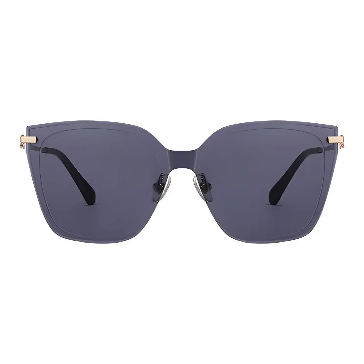 PSACSS Cupronickel Irregular Shape Sunglasses Unisex-3