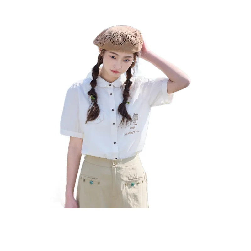 ZIHAN Shirts Women's Ecru-0