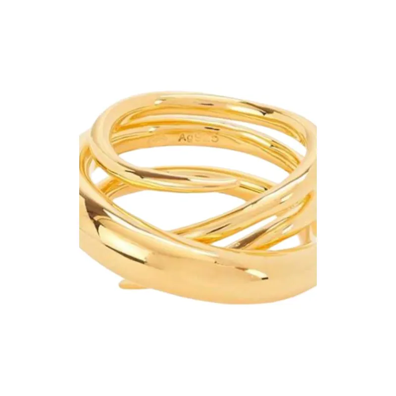 Charlotte Chesnais Gold Plated Rings Unisex Gold-2