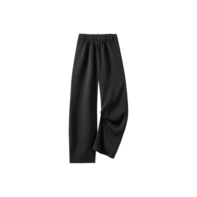 IN'S Casual Pants Unisex Black-1