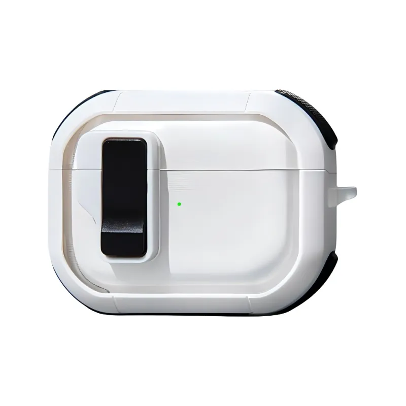 Sopi Compatibility With Apple AirPods 4/2/3, AirPods Pro, And Pro 2 TPU Transparent Snap Lock Closure Headphone Cases-5