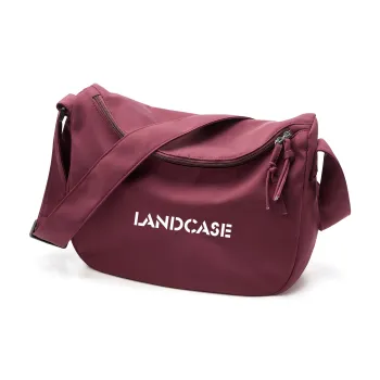LANDCASE Fabric Shoulder Bag, Crossbody Bag, Dumpling Bag Unisex Multicolor