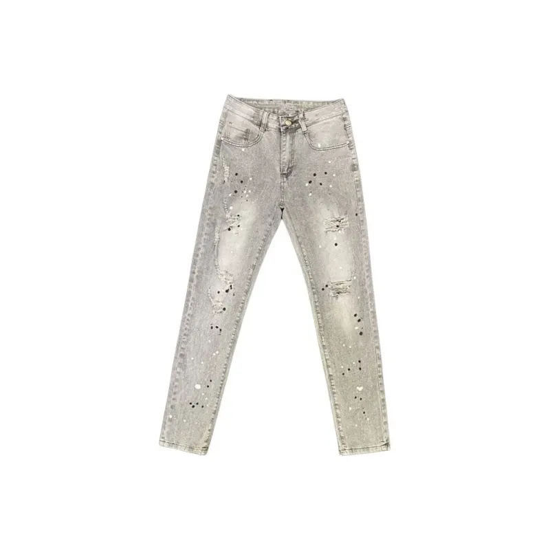 RASHOMONG Jeans Unisex Gray-0