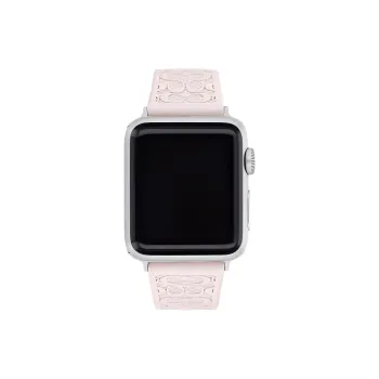 COACH Apple Compatibility Watch Band 41mm Silicone, Rubber Material