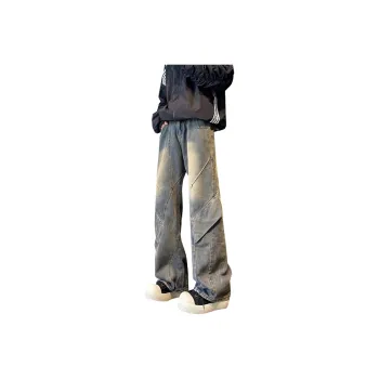 Double Dealer Jeans Unisex Blue
