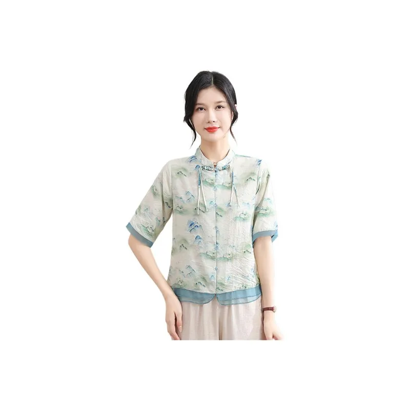 PIERRE CARDIN Chiffon Shirt Women's-0