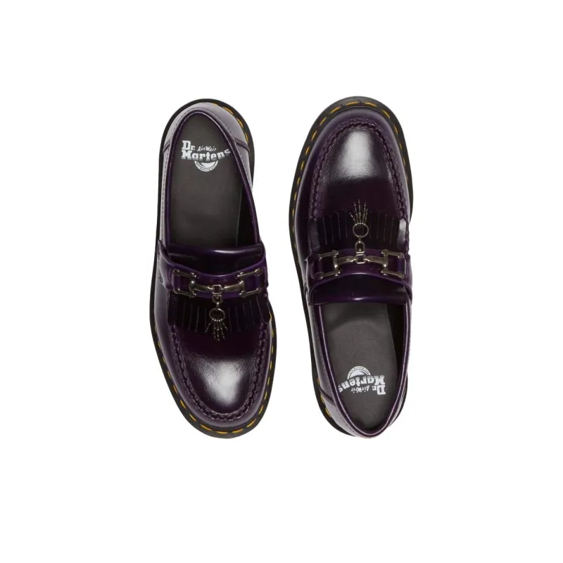 Dr.Martens Adrian Loafers Unisex Dark Purple-4