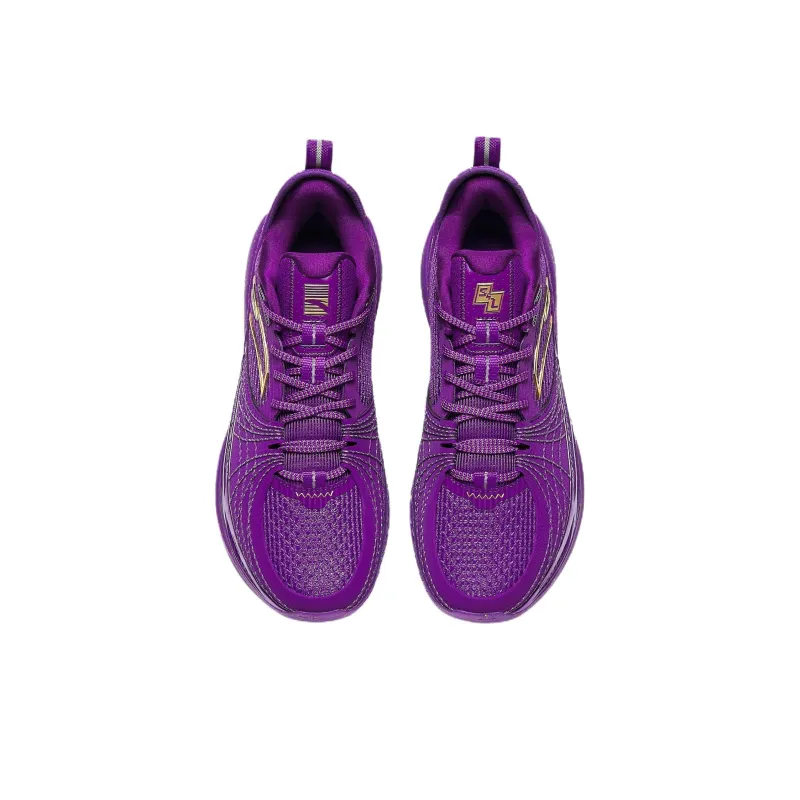 ANTA Speed Decision 6 Basketball Shoes Men Low Top Deep Purple-3