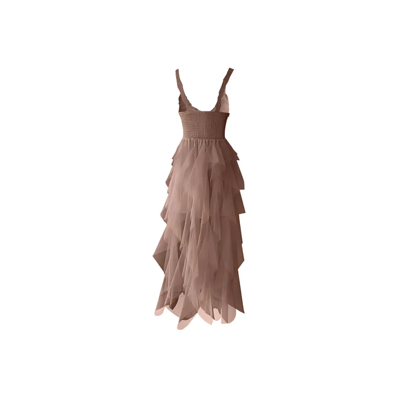 GUOZHEN Sleeveless Dress Women's-8