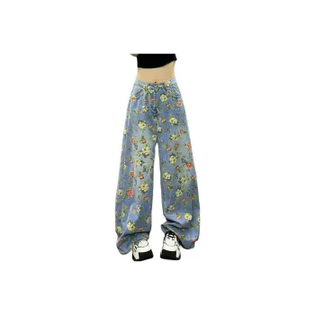 KULAIYA Jeans Women's Print