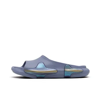 EQLZ EQUALIZER Oasis EVA Slip Resistant Abrasion Resistant Cushioning Slide Slippers Unisex Phantom Purple