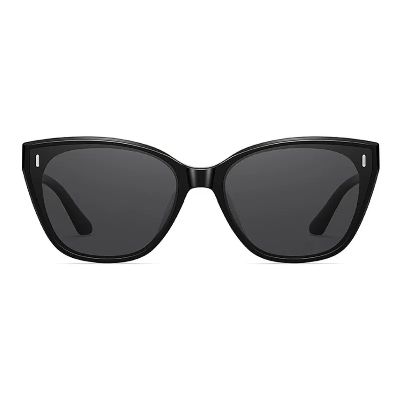 CAPONI Plate Frame Cat Eye Sunglasses Unisex-3