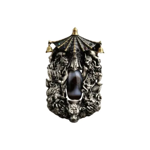 Xifeng Building Agate Pendants Men's
