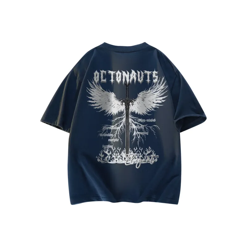 Small Columns Under The Sea T Shirt Unisex-4