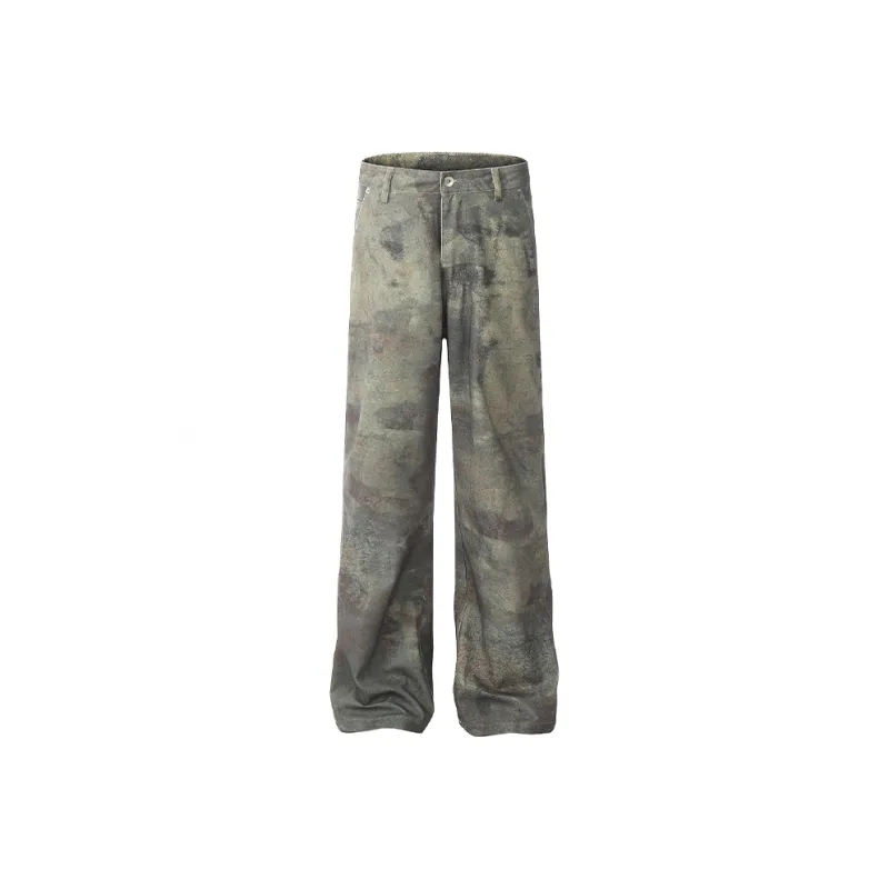 HKRXEC Jeans Men Green-0