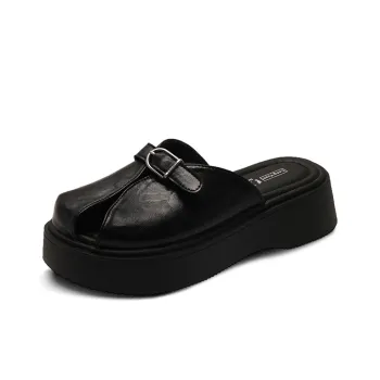 AFJI Rubber Sole Quick Dry Closed Toe Slippers Women's