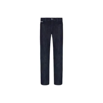 Canali Jeans Men Dark Blue