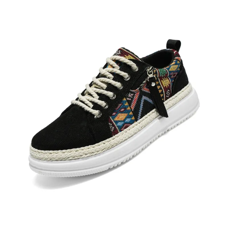 SUPEREDGE Slip Resistant, Lightweight, And Breathable Low Top Skateboard Shoes Men's-2
