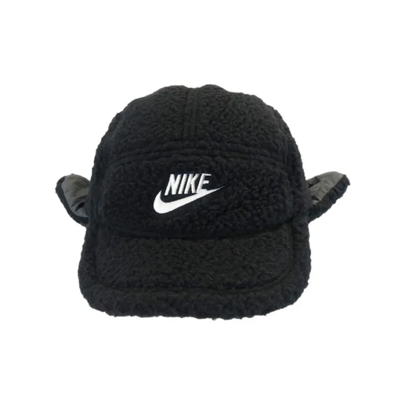 Nike Faux Fur, Polyester, Nylon Baseball Caps Kids' Black-1