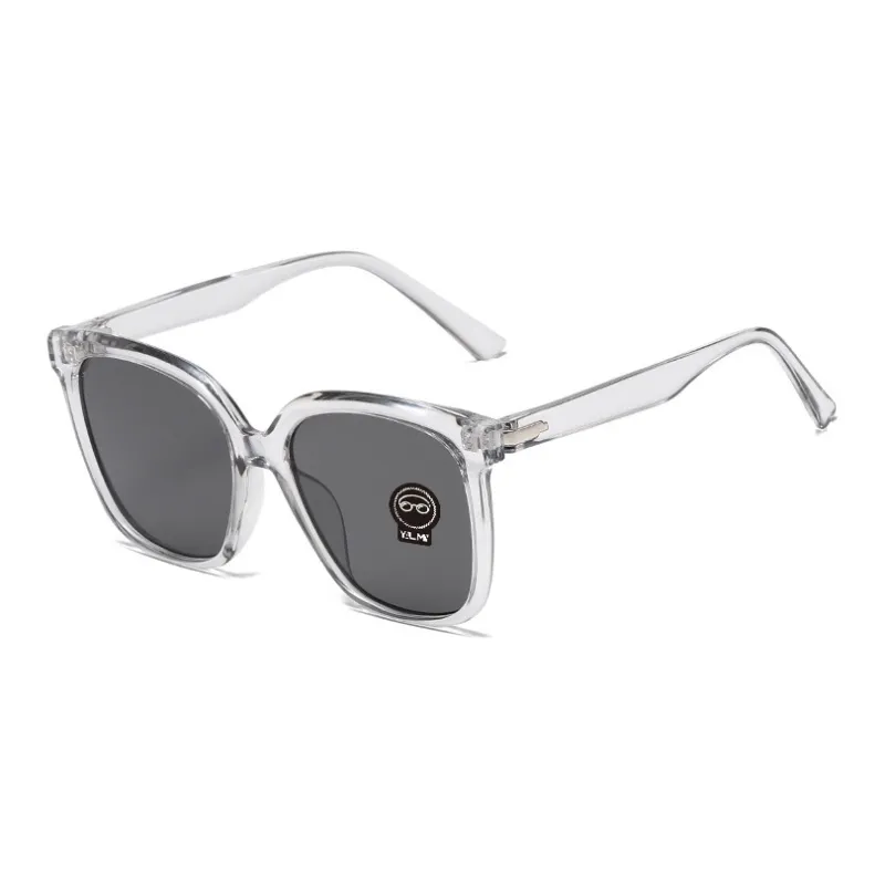 YALMY TR/Memory Plastic Square Sunglasses Unisex-5