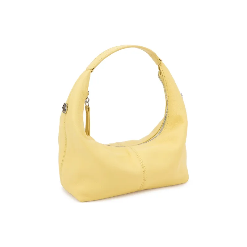 VENOF Top Grain Cow Leather Dumpling Underarm Shoulder Bag Women's Multicolor-17