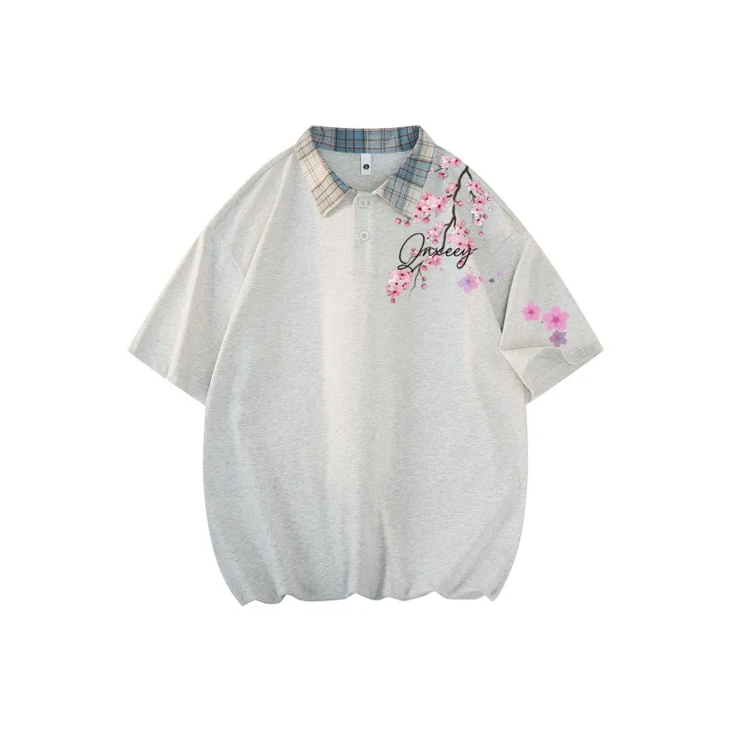 Qnxeey Polo Shirts Unisex-4
