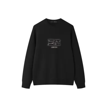 HLA Sweatshirts Men Black 4G