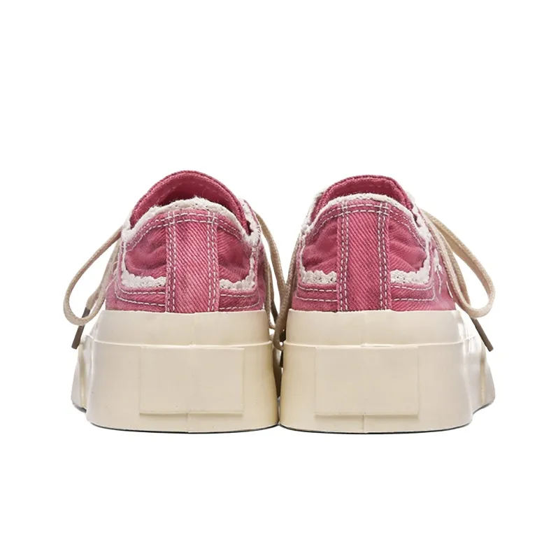 PIPI PURPLE Low Top Canvas Shoes Women's-3