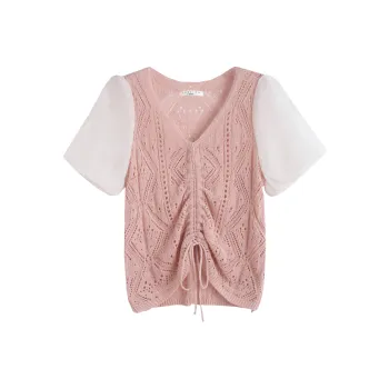 Tonlion Knitwear Women's Light Pink