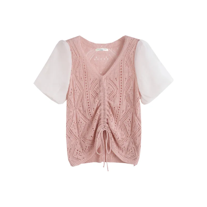 Tonlion Knitwear Women's Light Pink-0