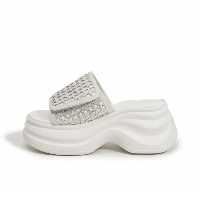 Milan Love Song Quiet Abrasion Resistant Cushioning Slide Slippers Women's-7