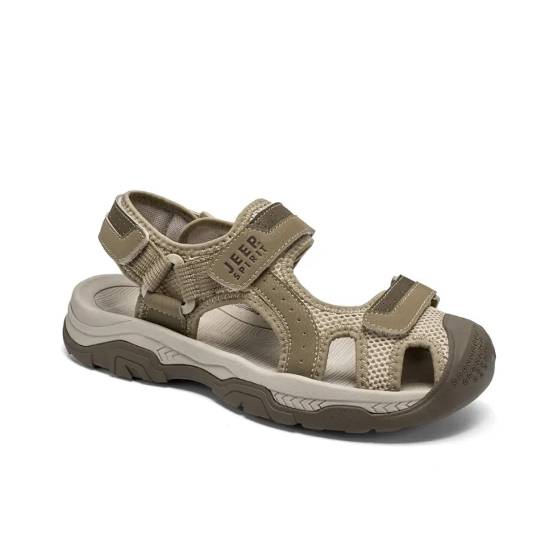 JEEP SPIRIT Outdoor Trail Running Beach Sandals Unisex Sandstone-1