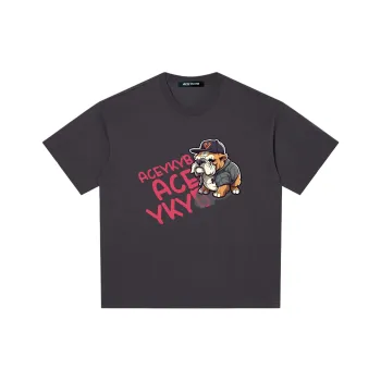 YK&YB T Shirts Unisex Gray