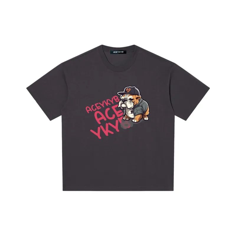 YK&YB T Shirts Unisex Gray-0