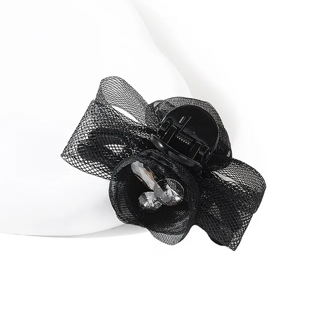 ROYALSASA Faux Crystal Hair Clips Women's-8