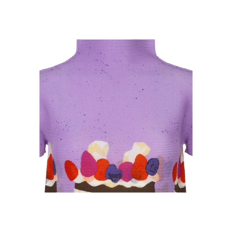 ISSEY MIYAKE T Shirt Women's Purple-1