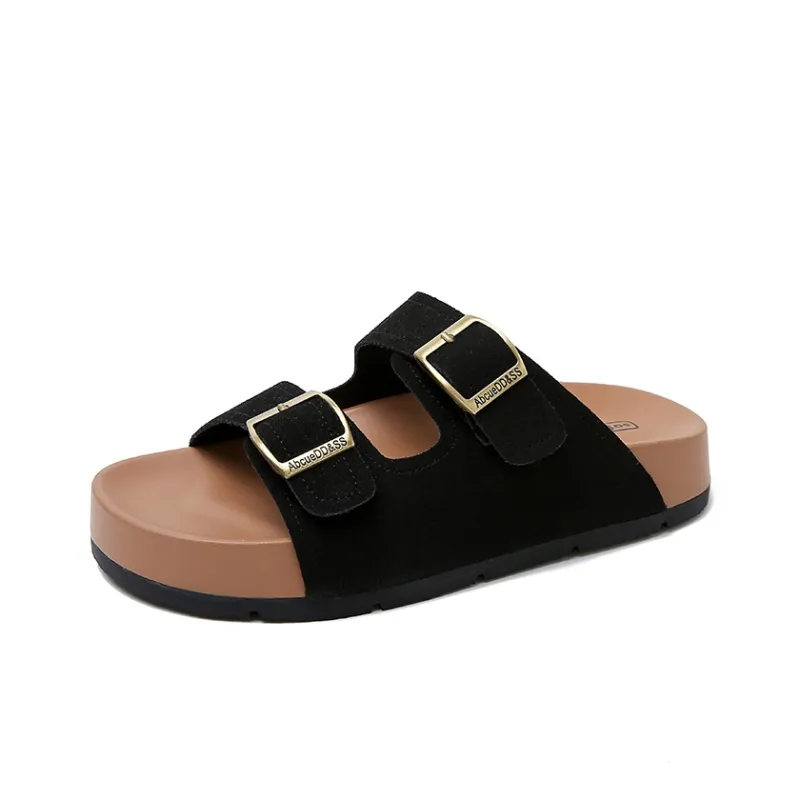 BIGTREE Quiet Slip Resistant Slide Slippers Women's-0