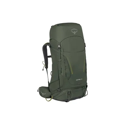 OSPREY Nylon Outdoor Hiking Bag Backpack Regular Men's Khaki Green