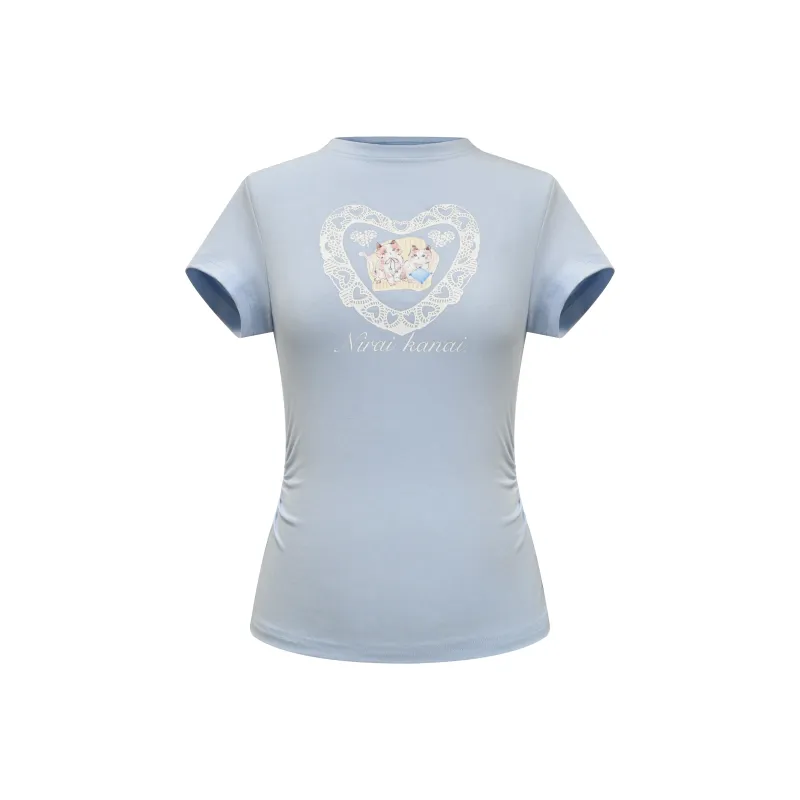 Umoumo T Shirts Women's Blue-0