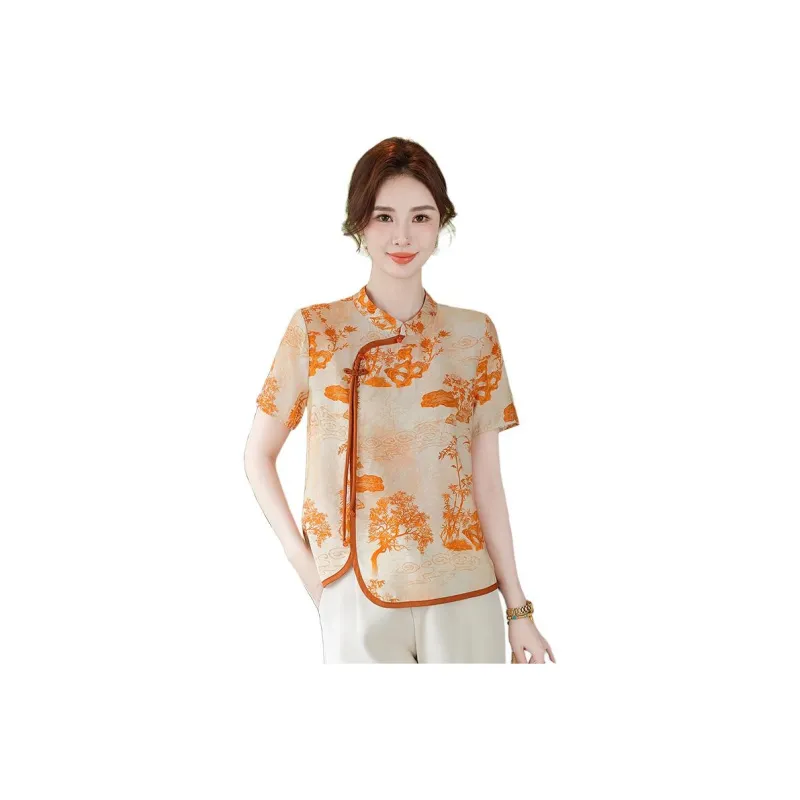 PIERRE CARDIN Chiffon Shirt Women's-0