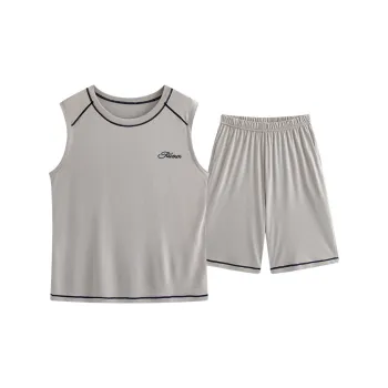Close fitting Areas Pajama Set Men's
