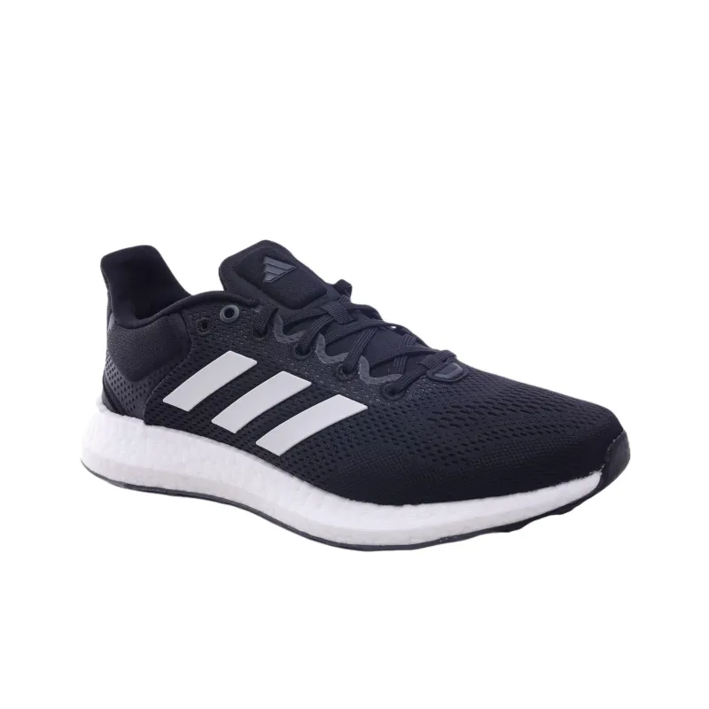 Adidas Pure Boost 21 Anti Slip Wear Resistant Low Top Casual Running Shoes Unisex Black-1