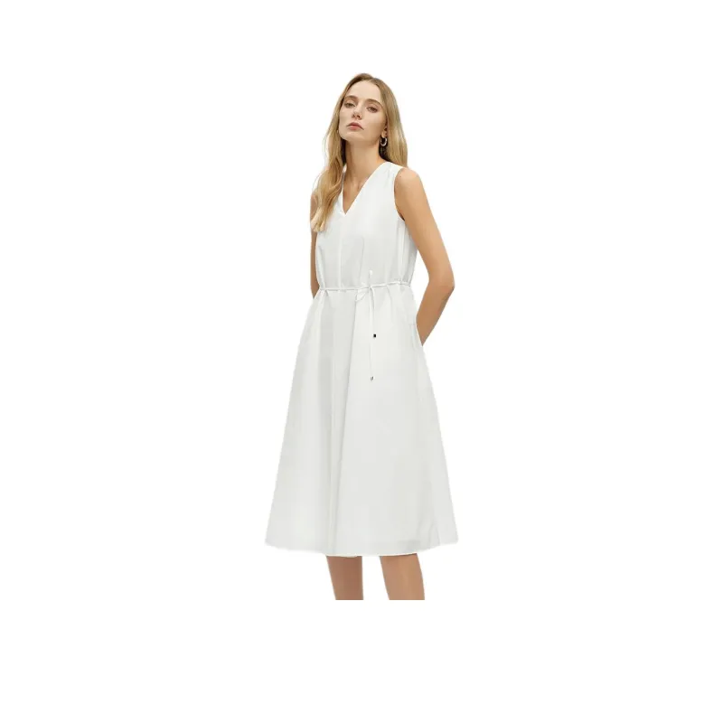 OVV Sleeveless Dresses Women's Ivory White-0