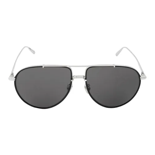 DIOR Metal Aviator Sunglasses Men's Silver